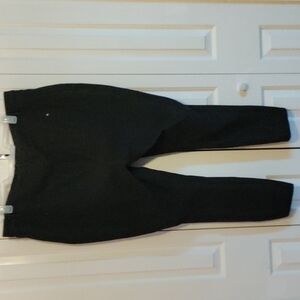 Just Fab black crop legging jeans plus size 24W like new